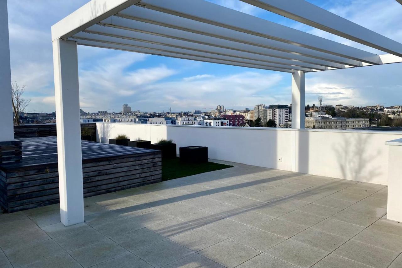 Le Rio, Appartement Avec Terrasse & Parking Rennes Exteriör bild
