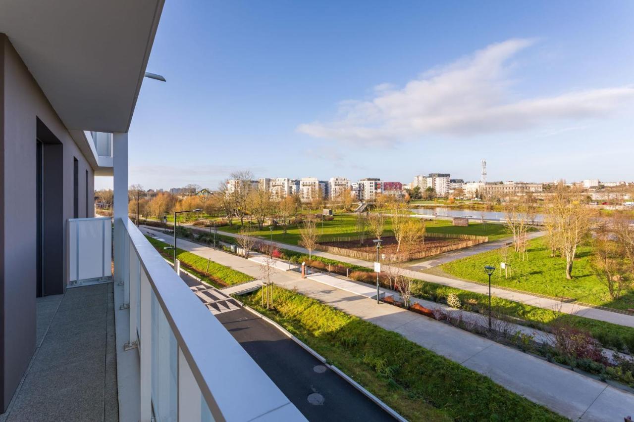 Le Rio, Appartement Avec Terrasse & Parking Rennes Exteriör bild