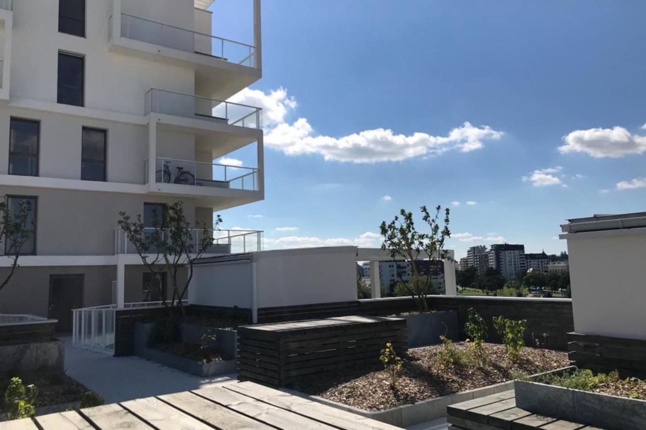 Le Rio, Appartement Avec Terrasse & Parking Rennes Exteriör bild