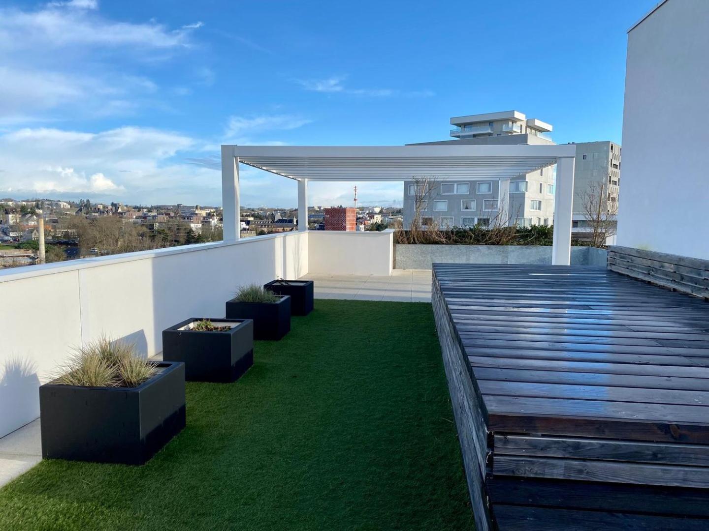 Le Rio, Appartement Avec Terrasse & Parking Rennes Exteriör bild
